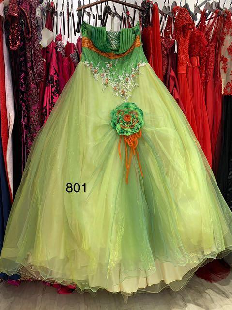 xxl green evening gown clearance sale 