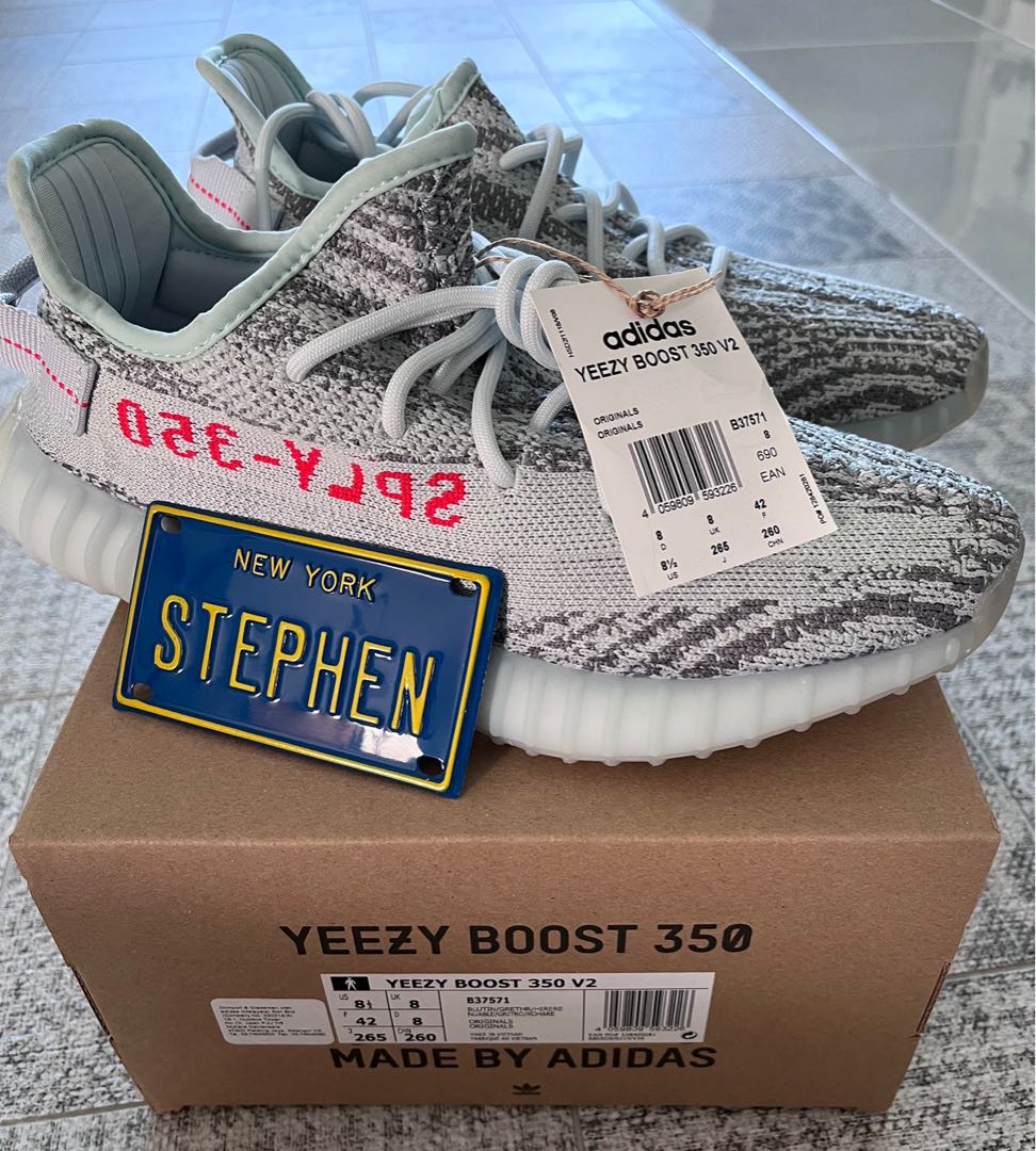 Yeezy blue hotsell tint size 7