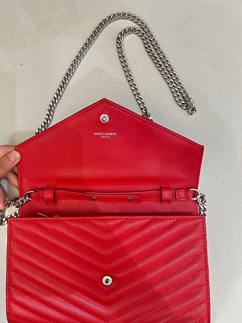 Ysl Envelope Shoulder Bag, Luxury, Bags & Wallets On Carousell