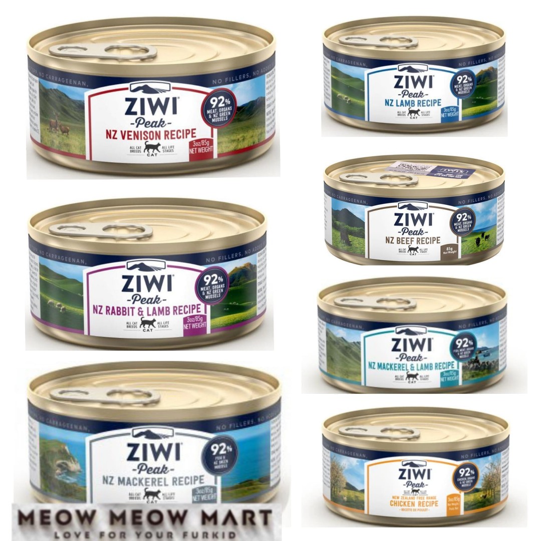 Ziwi Peak Canned Cat Food For All life Stages 85g, Pet Supplies, Pet