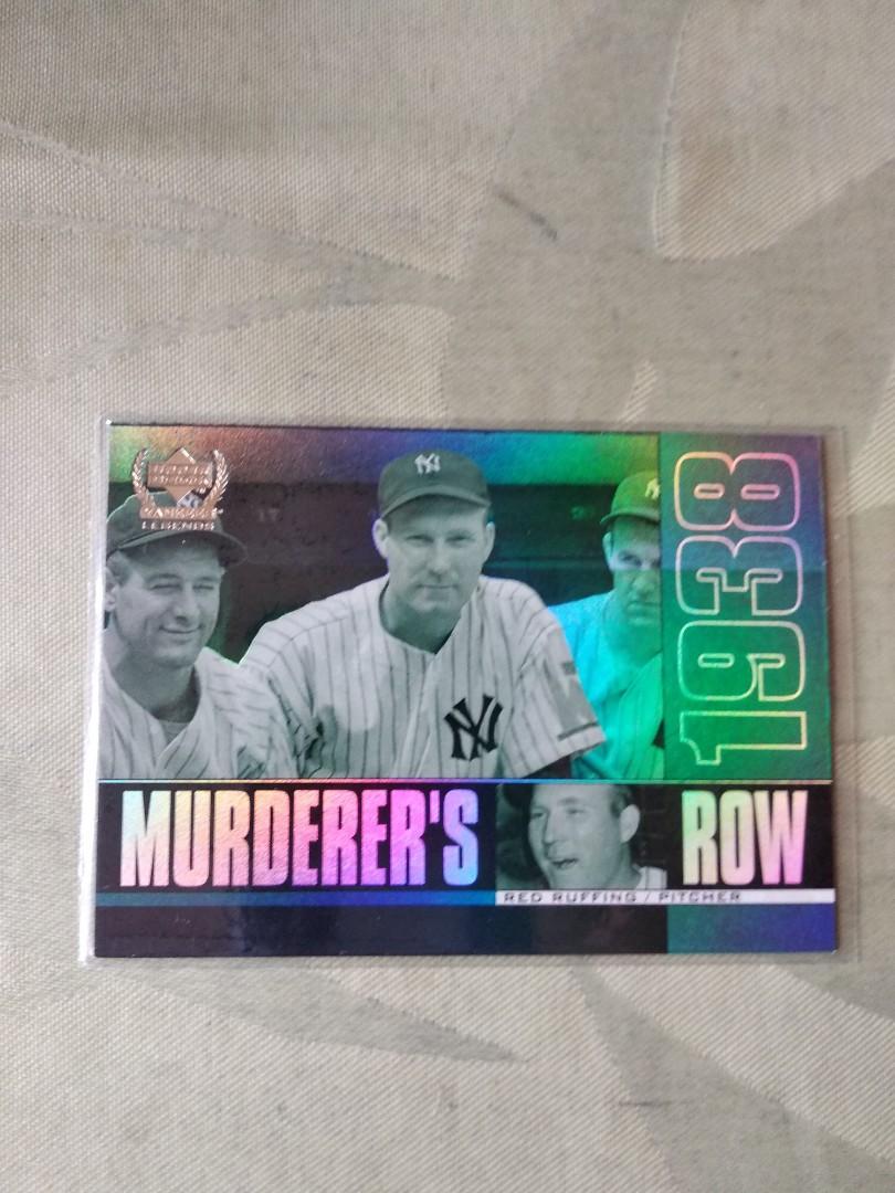 2000 Upper Deck Yankees Legends - Murderer's Row Baseball
