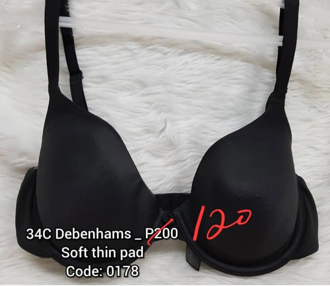 34 Debenhams bra, Women's Fashion, Undergarments & Loungewear on Carousell