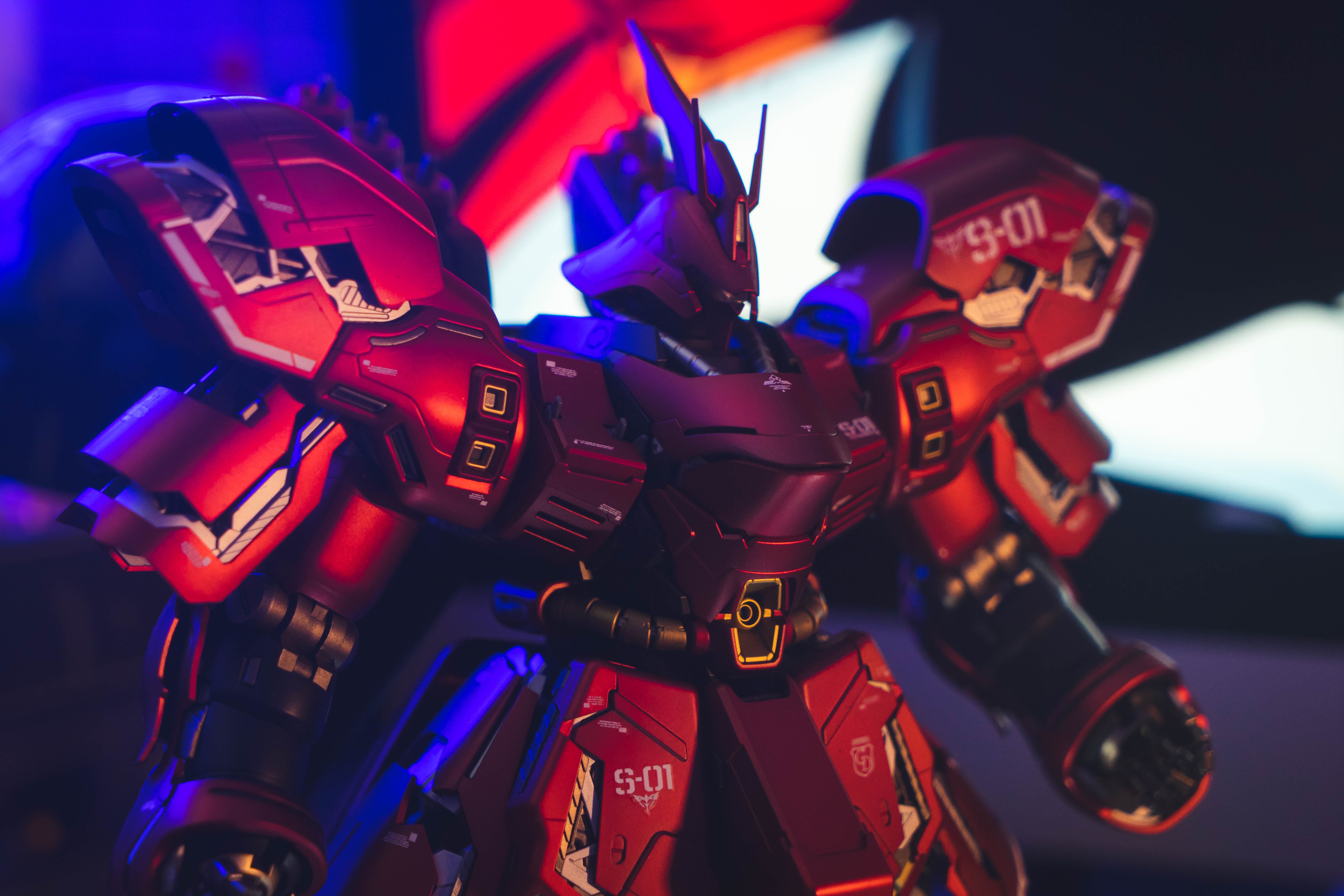 承接代工 作例分享mg Sazabi Ver Ka 模型代工 上色成品 高達模型 興趣及遊戲 玩具 遊戲類 Carousell