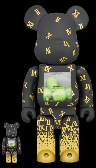 BE@RBRICK SHAREEF 3 100％ & 400％ ベアブリック | angeloawards.com