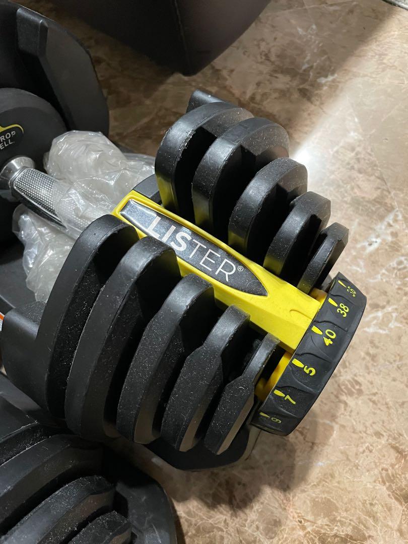 Everlast adjustable dumbbell on sale 40kg