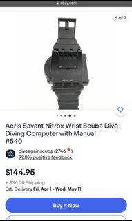 Aeris Savant Nitrox wrist scuba dive diving computer