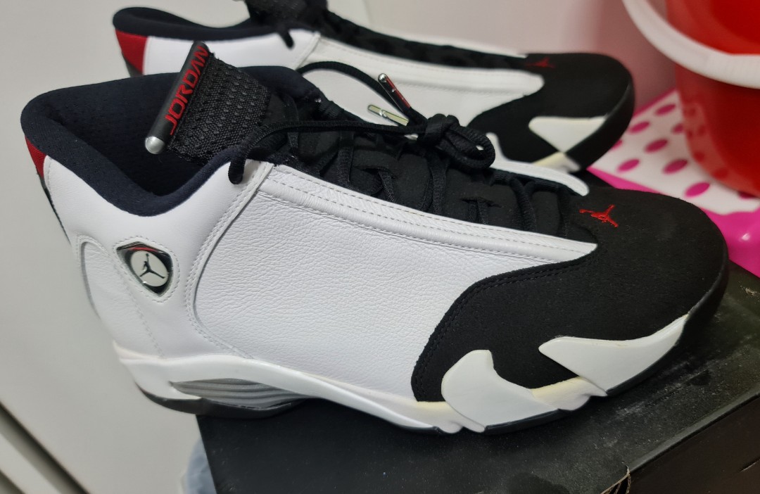 Nike air jordan sale 14 retro black toe