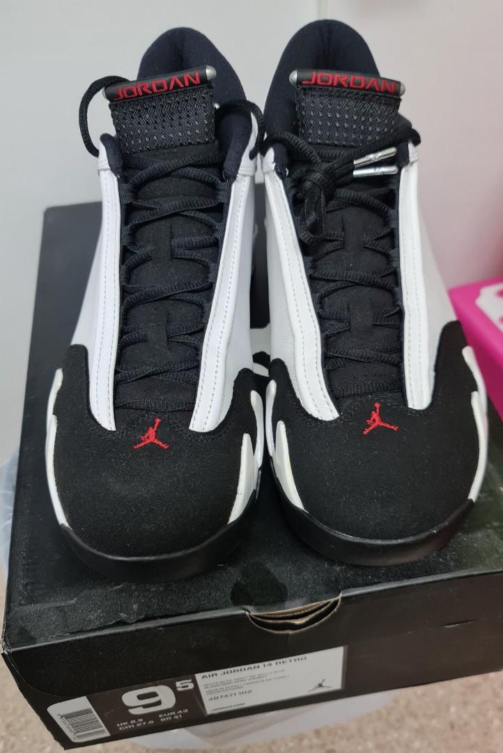 Nike air jordan new arrivals 14 retro black toe