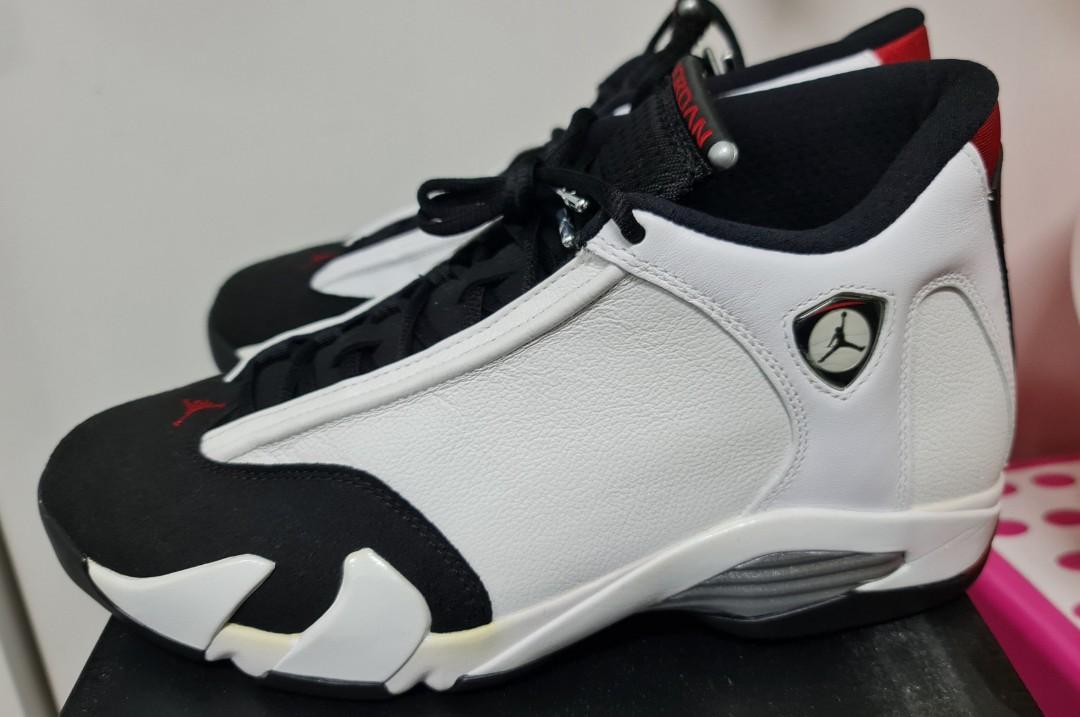 Nike air jordan sale 14 retro black toe