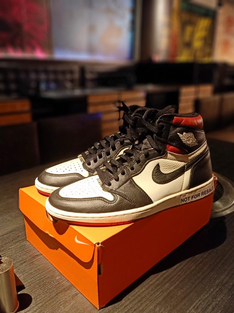 Jordan 1 not for resale retail 2025