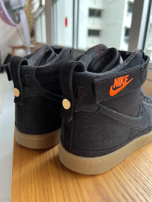 Carhartt wip x nike vandal high supreme black gum sales