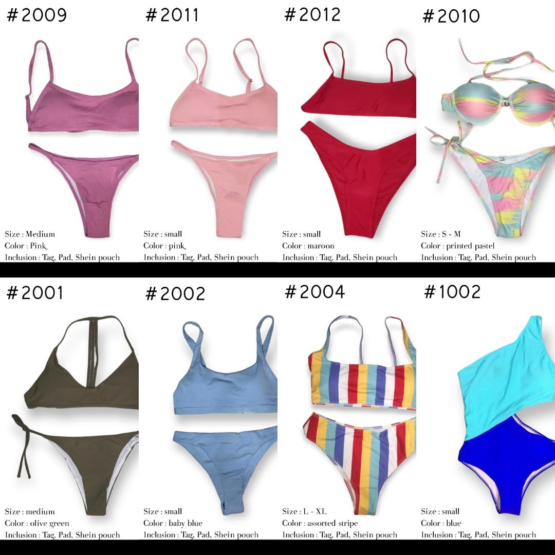 Authentic Shein Swimsuit (assorted colors and sizes), Women's Fashion