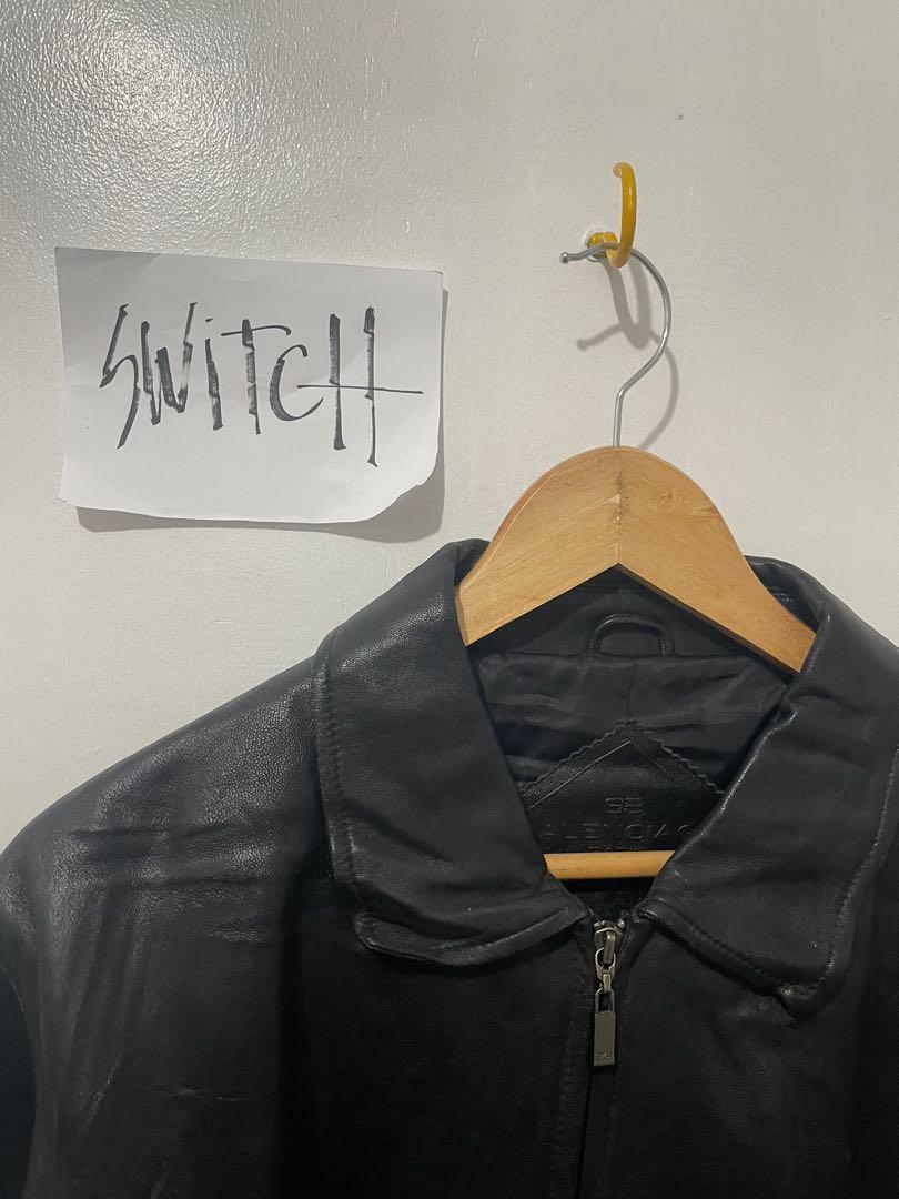 Balenciaga leather jacket, Men's Fashion, Coats, Jackets and Outerwear