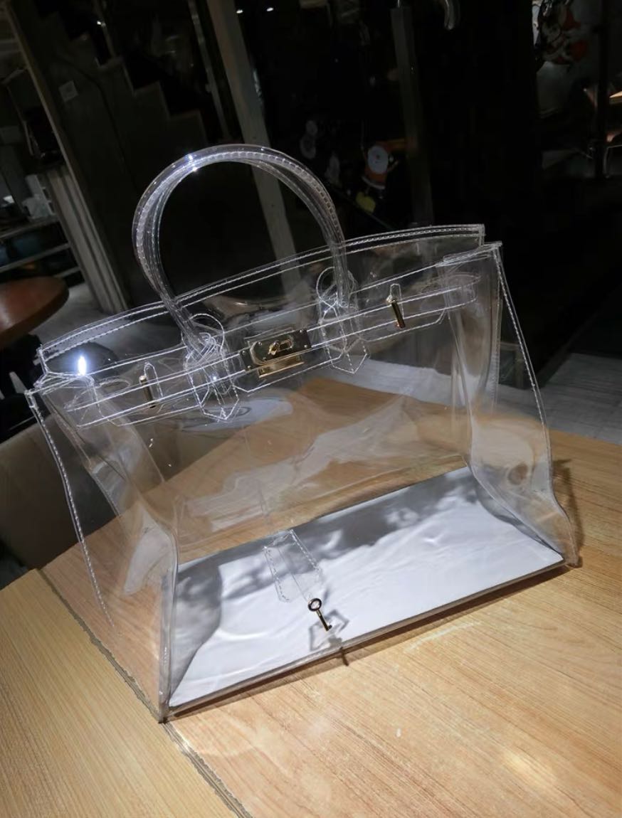 Transparent birkin on sale