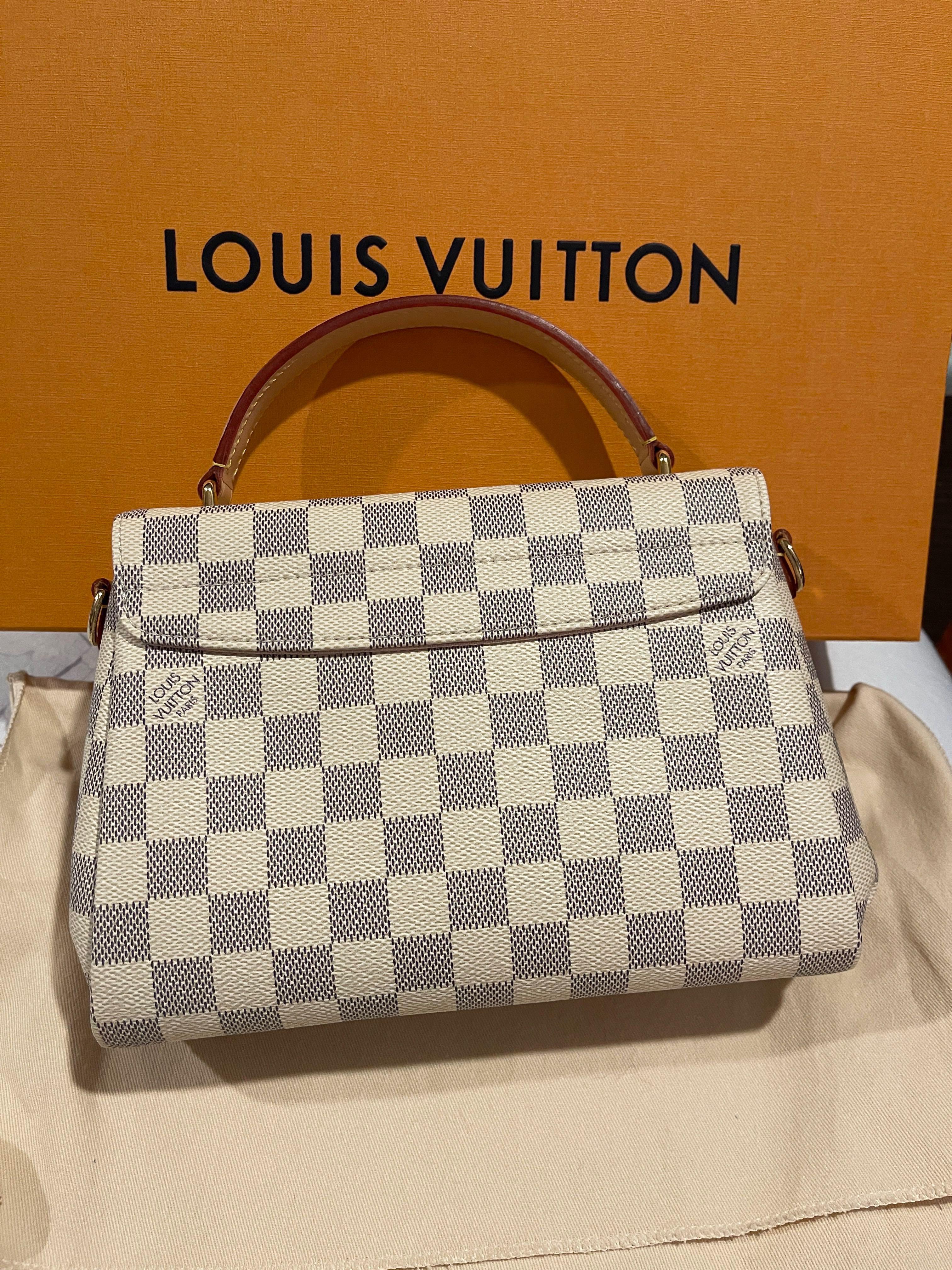 Brand New Louis Vuitton (LV) Croisette in Damier Azur, Women's Fashion,  Bags & Wallets, Cross-body Bags on Carousell