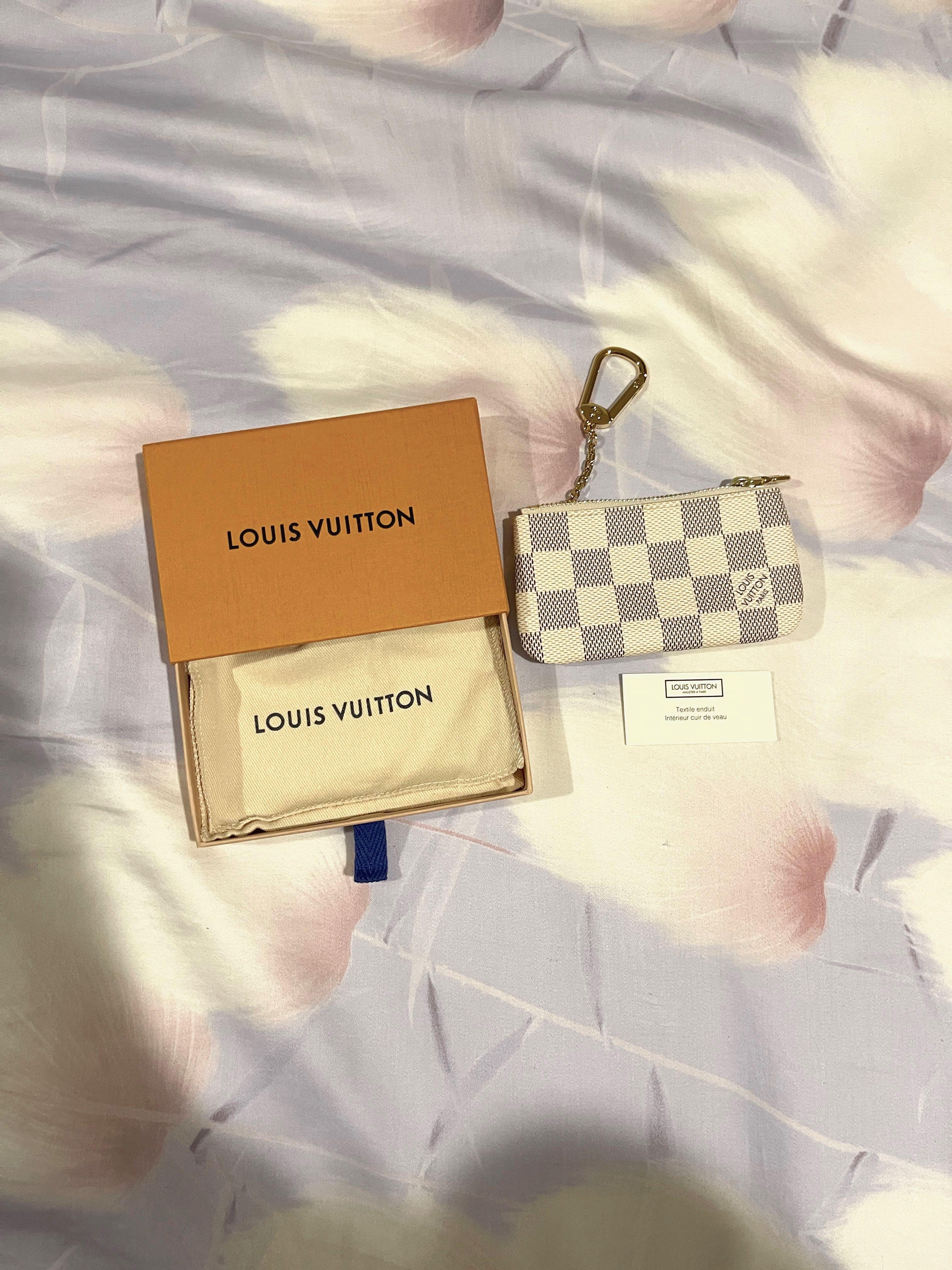 Louis vuitton Damier Azur key pouch🇯🇵, Luxury, Bags & Wallets on Carousell