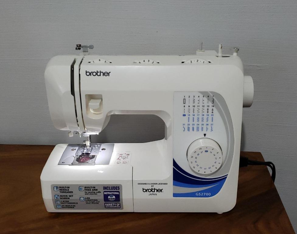 brother GS2700 sewing machine GS 2700+variety of accessories+pedal