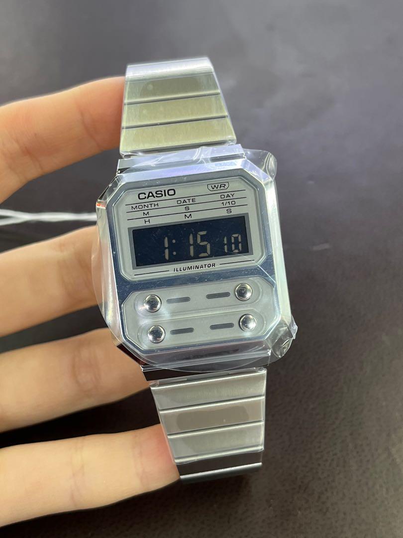 Casio A100WE-7B / A100WEGG-1A2, 男裝, 手錶及配件, 手錶- Carousell