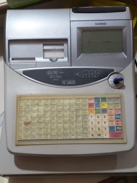 Casio Cash Register TE 2200