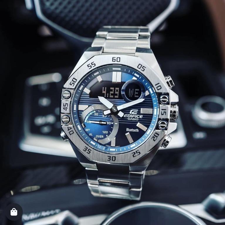 Casio edifice men's bluetooth smart steel bracelet watch new arrivals