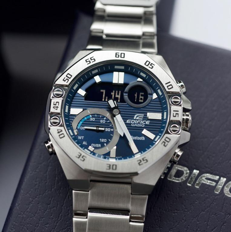 Casio edifice men's bluetooth smart steel bracelet watch cheap