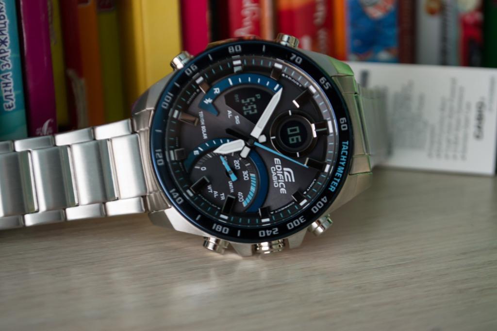 Casio Edifice ECB 10DB 1B Smartphone Link Bluetooth