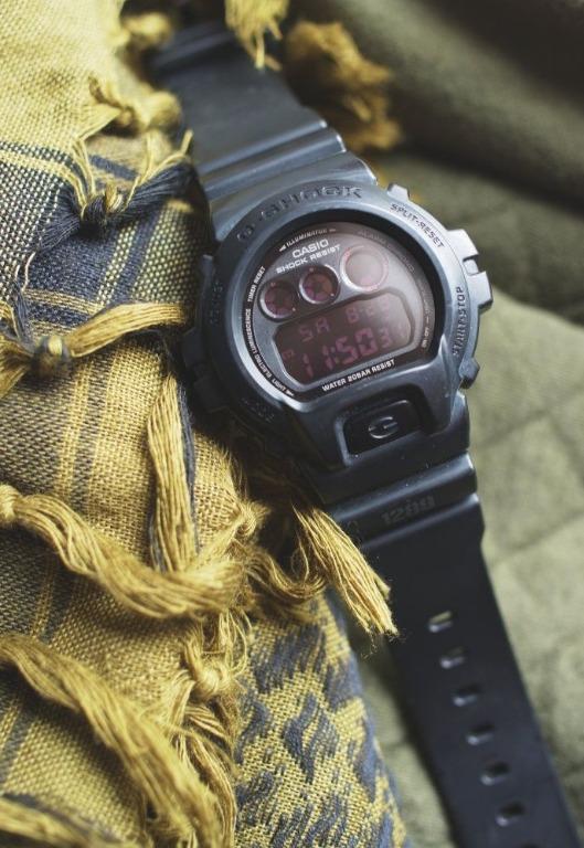 Casio G Shock DW 6900MS 1D Digital Black DW 6900 Series