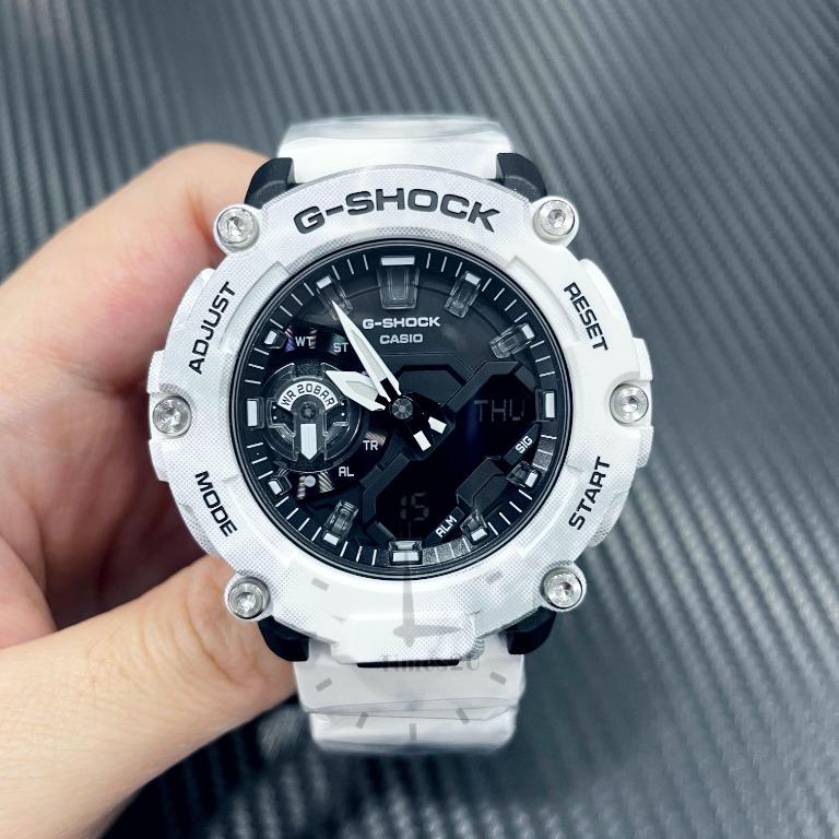 Casio men's white watch outlet
