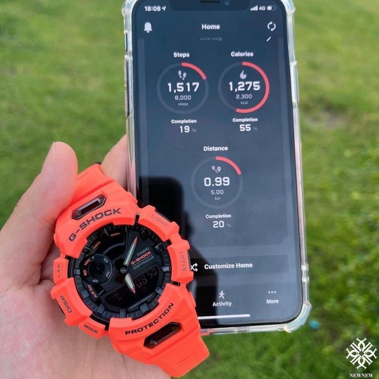 Casio watch that counts steps store