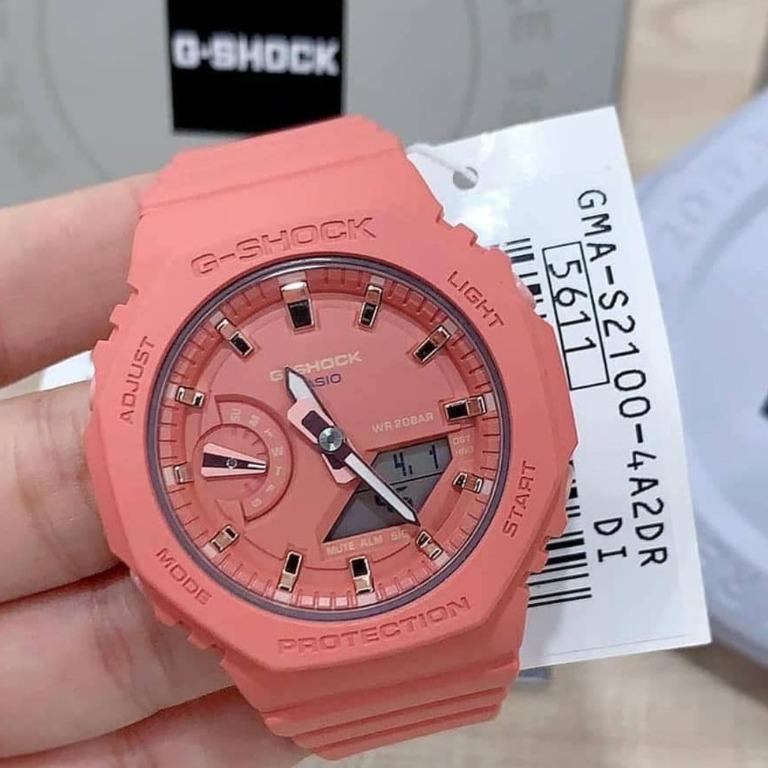 Casio G-Shock GMA-S2100-4A2 Downsizes GA-2100 Simple Slim Design