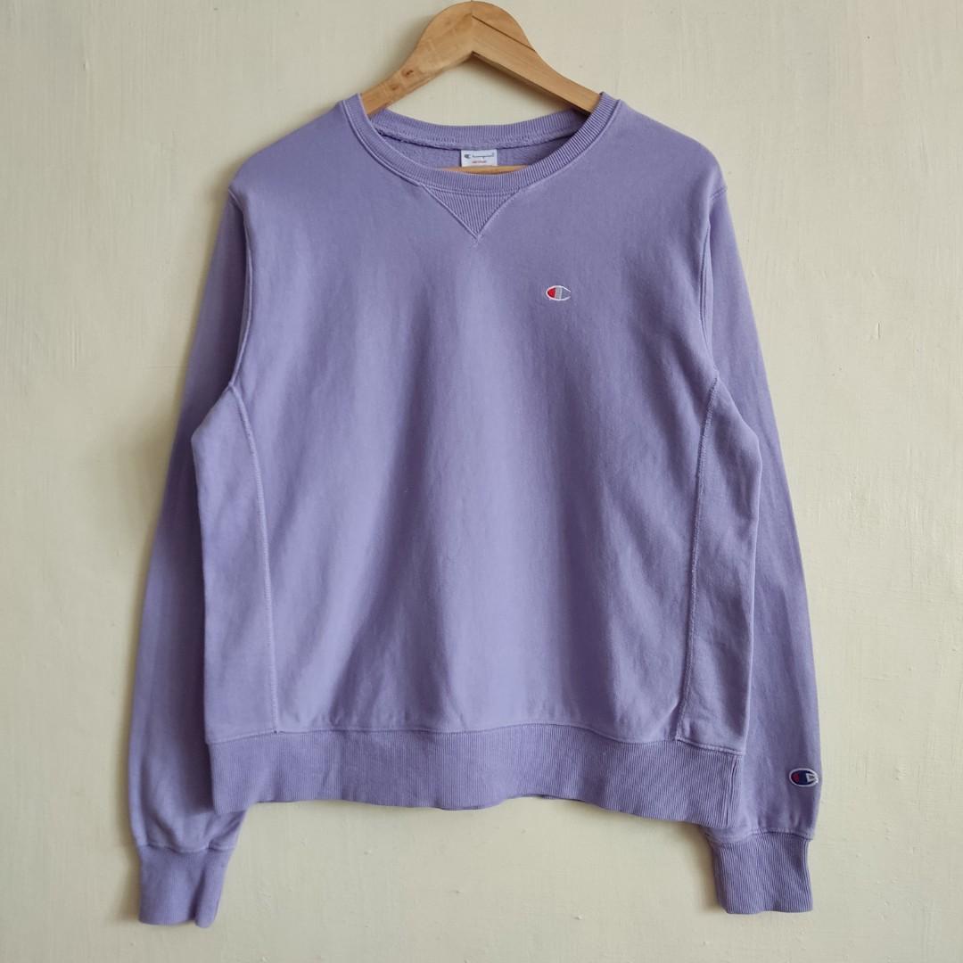 Champion reverse weave lavender hot sale