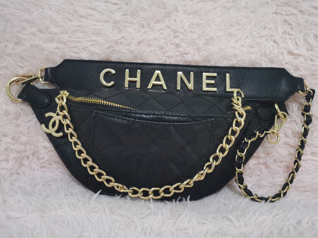 Chanel VIP bumbag pre-loved in very good condition, Luxury, Bags ...