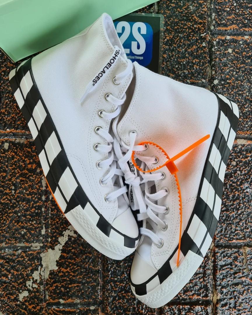 Converse 70s off best sale white