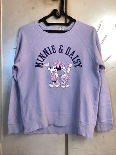 Crewneck Uniqlo x Disney Lilac