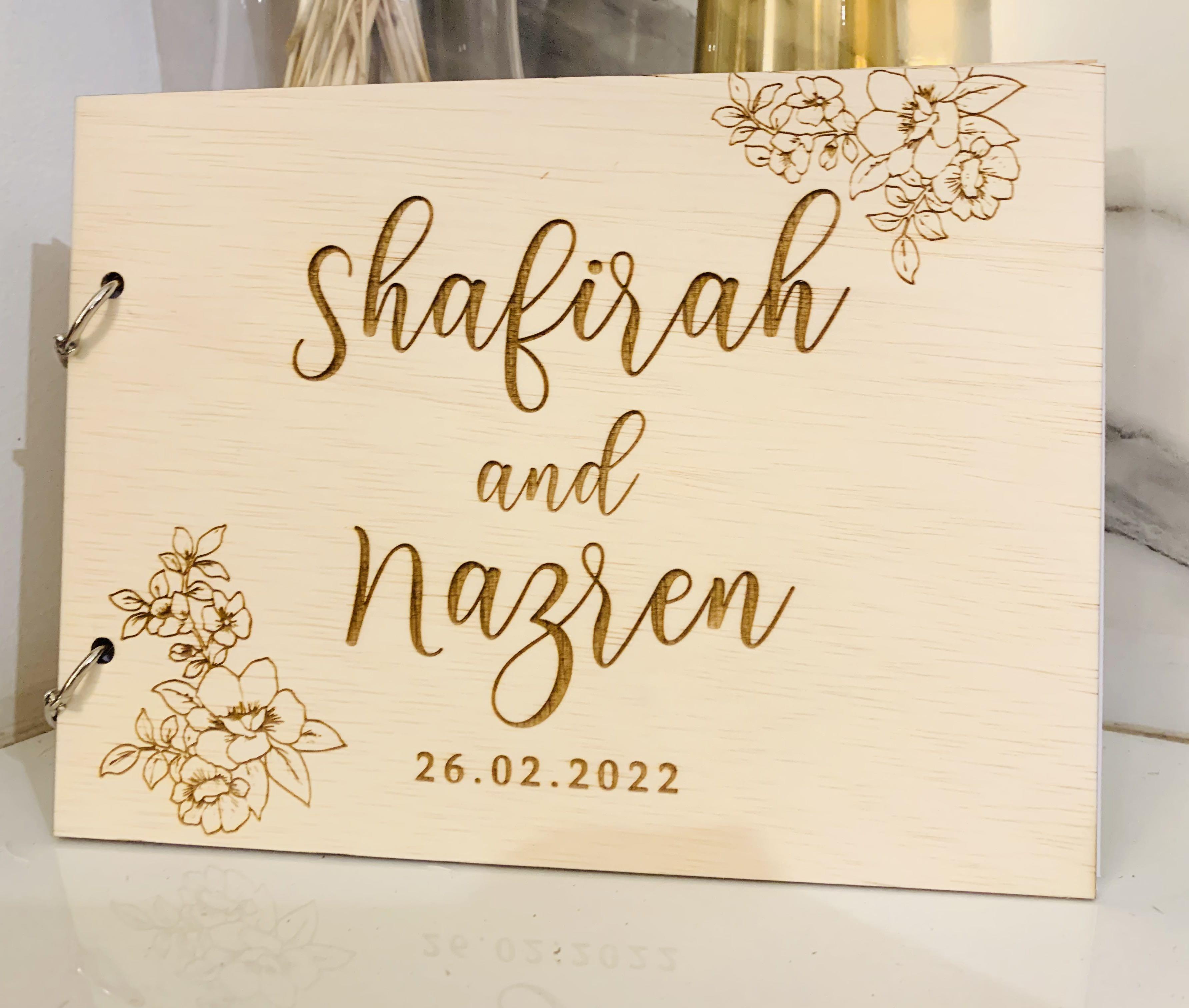 Wooden wedding accessories deals