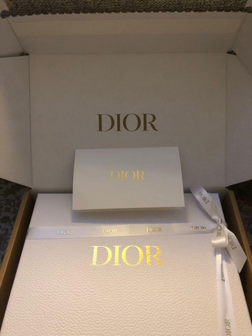 Dior cotton pad set (with box), Beauty & Personal Care, Face, Face Care ...