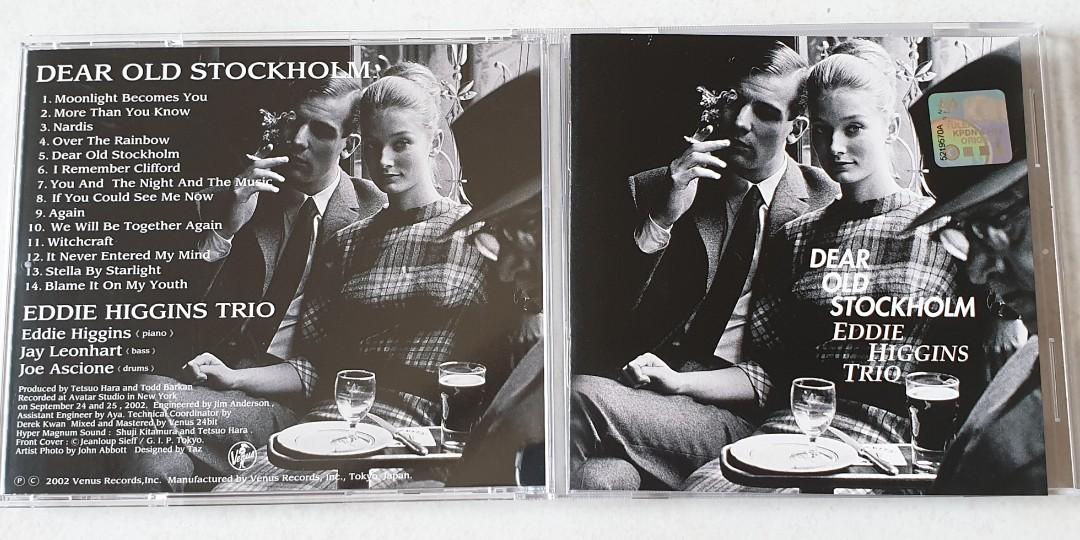 Eddie Higgins Trio ~ Dear Old Stockholm ( VENUS ) CD