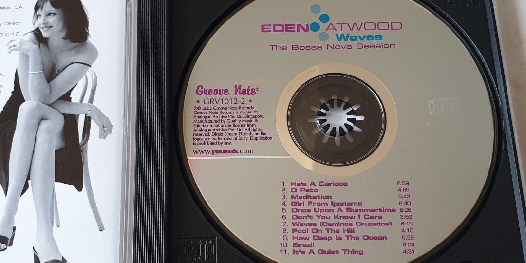 EDEN ATWOOD / WAVES LPレコード Eden Atwood – Waves - The Bossa Nova Session (2LP, 45RPM, Unsealed