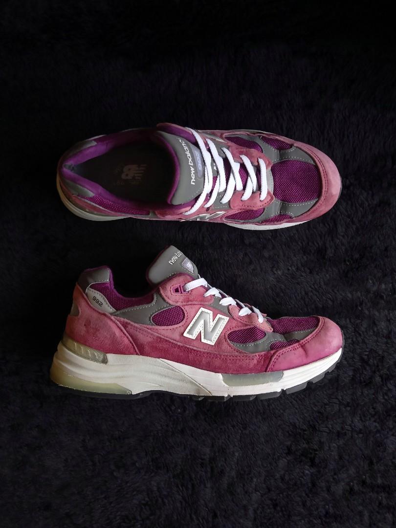New balance 992 new arrivals men bordeaux