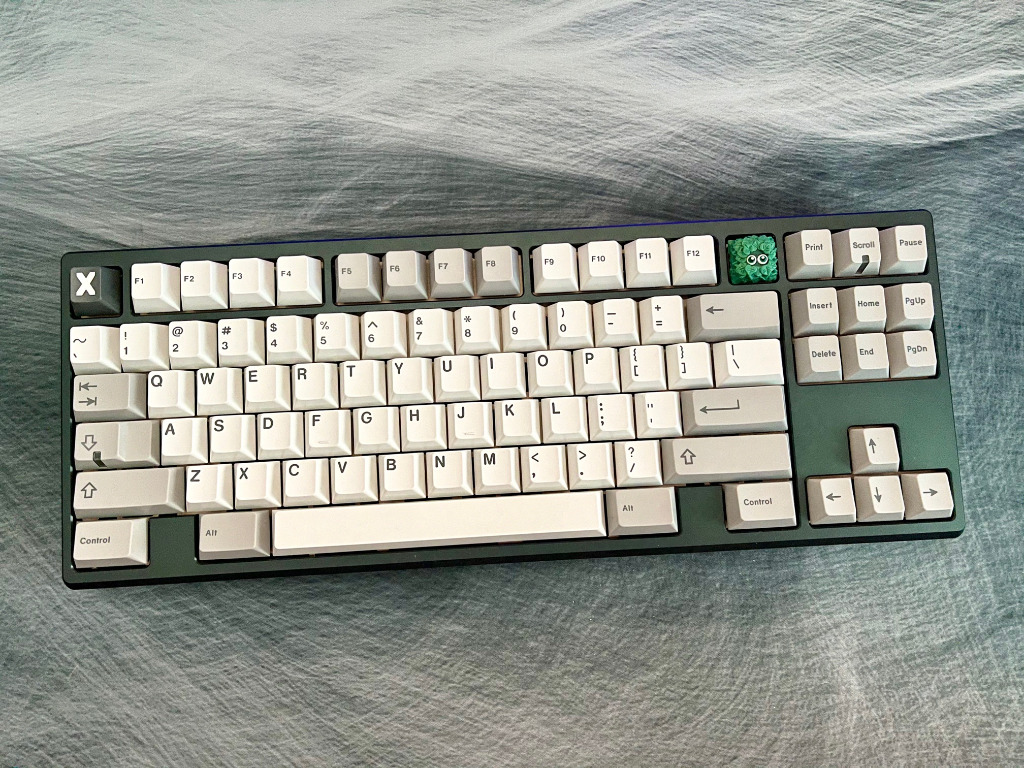 Frog TKL F13 Green Bstock Custom Mechanical Keyboard, Computers & Tech, Parts & Accessories