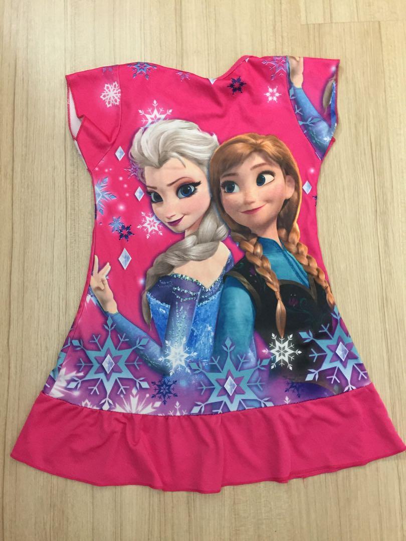Kids frozen night dress