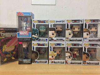 Funko pops (Television, Marvel, others)