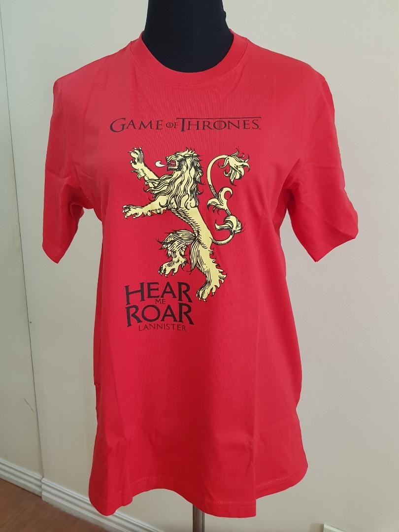 Game of Thrones Shirt (Category: Everything Else Others) located in Pasig City. Submitted by closetfullofjoy (Listing ID 1145661386, Image 1). Description: Brand new, no tag. Authentic. This came from HBO Channel. Size is Adult - Medium. Price is fixed. Shipping fee not yet included. MOP is BPI and GCash..