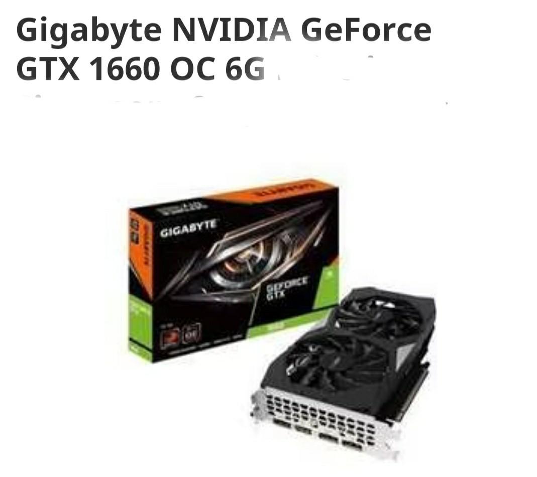 Gigabyte 1660 2024 oc 6g