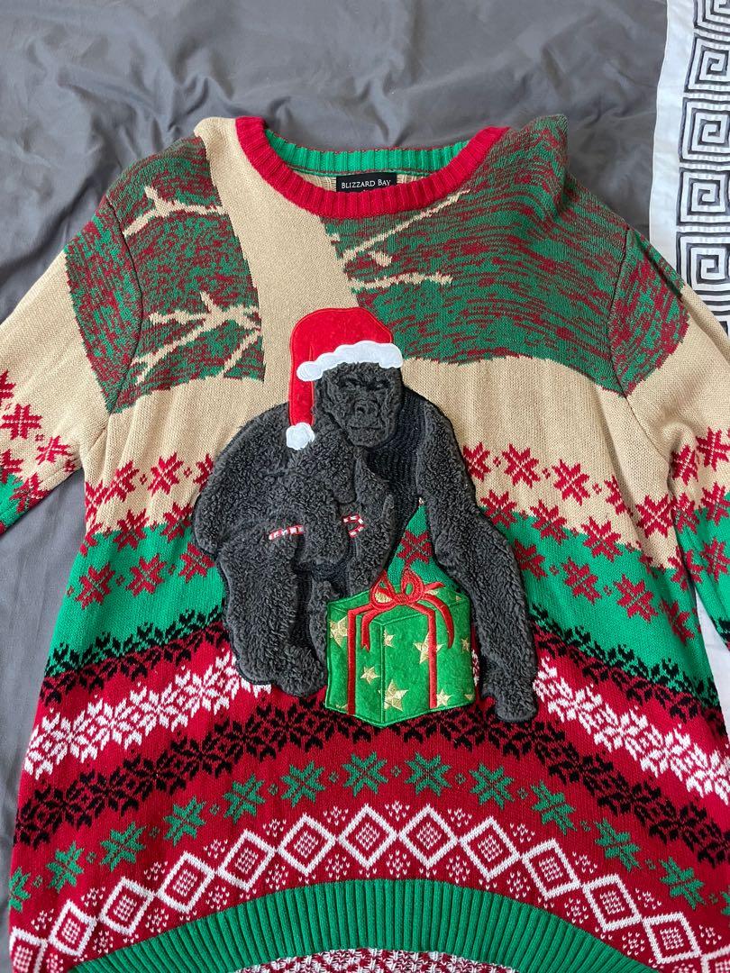 Gorilla Christmas Sweater