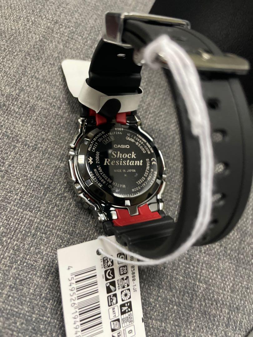 全新G-SHOCK GMW-B5000-1JF, 名牌, 手錶- Carousell