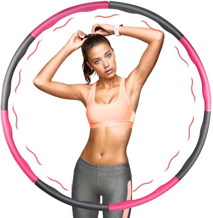 Weight Loss Hula Hoop Metal Weighted Exercise Fitness Adult Hoola Hoops 3KG/85CM 