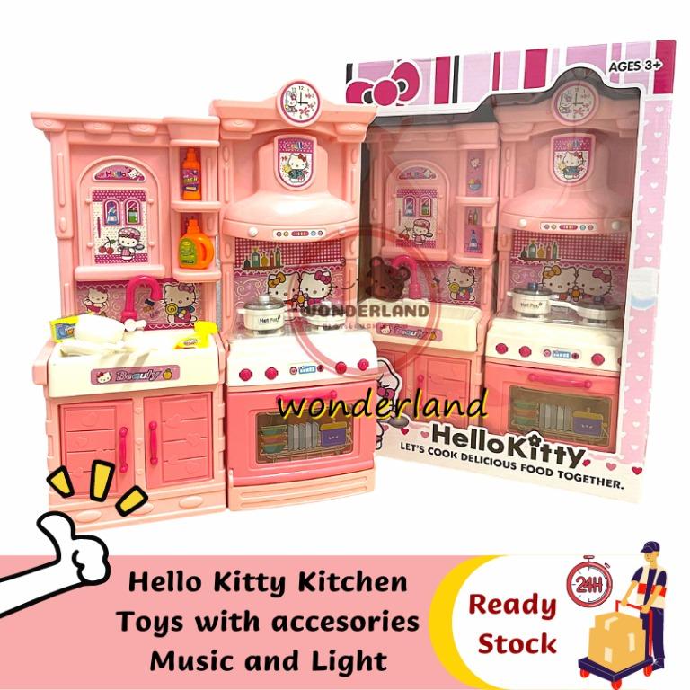 Hello kitty mini kitchen set best sale