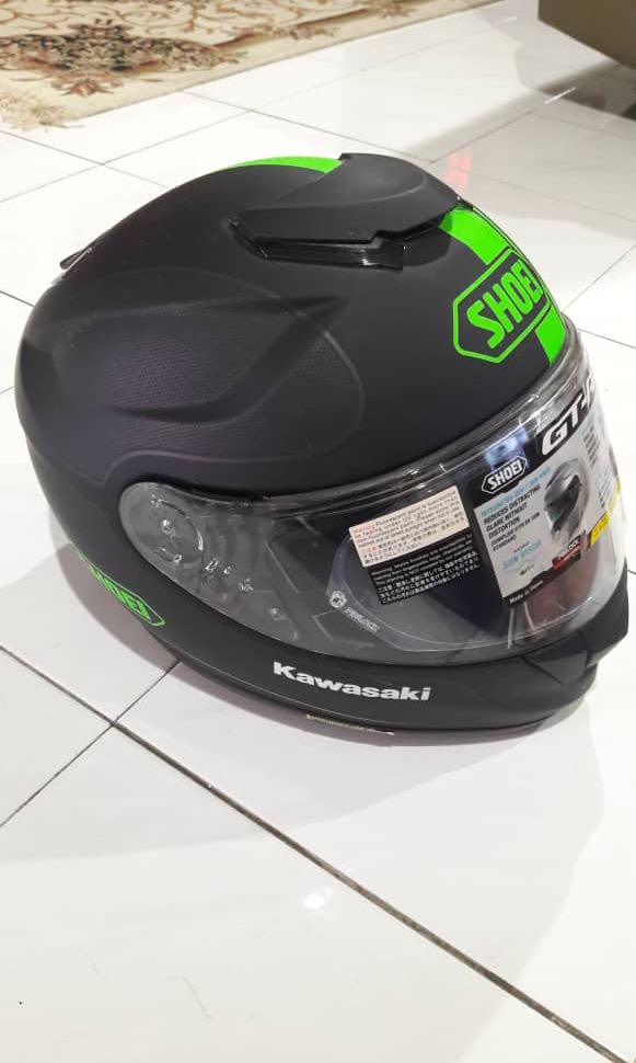HELMET SHOEI GT AIR KAWASAKI Motorbikes on Carousell