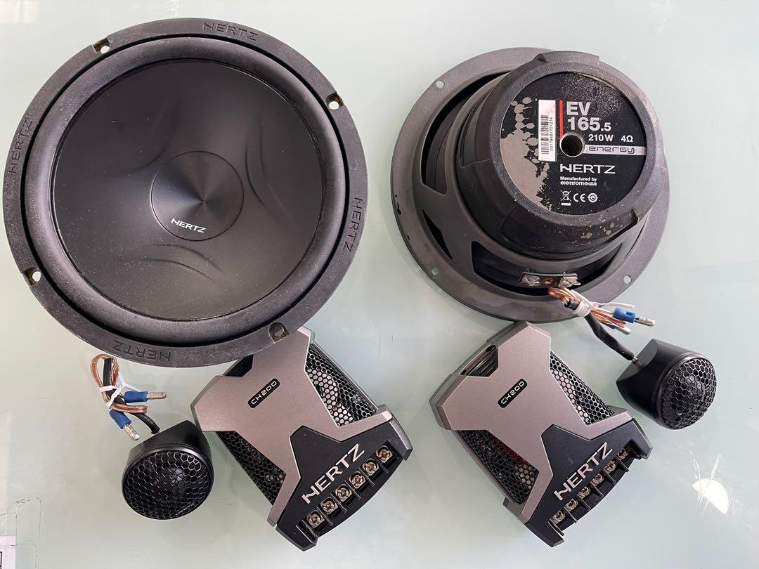 Hertz EV165.5 2 way component speakers